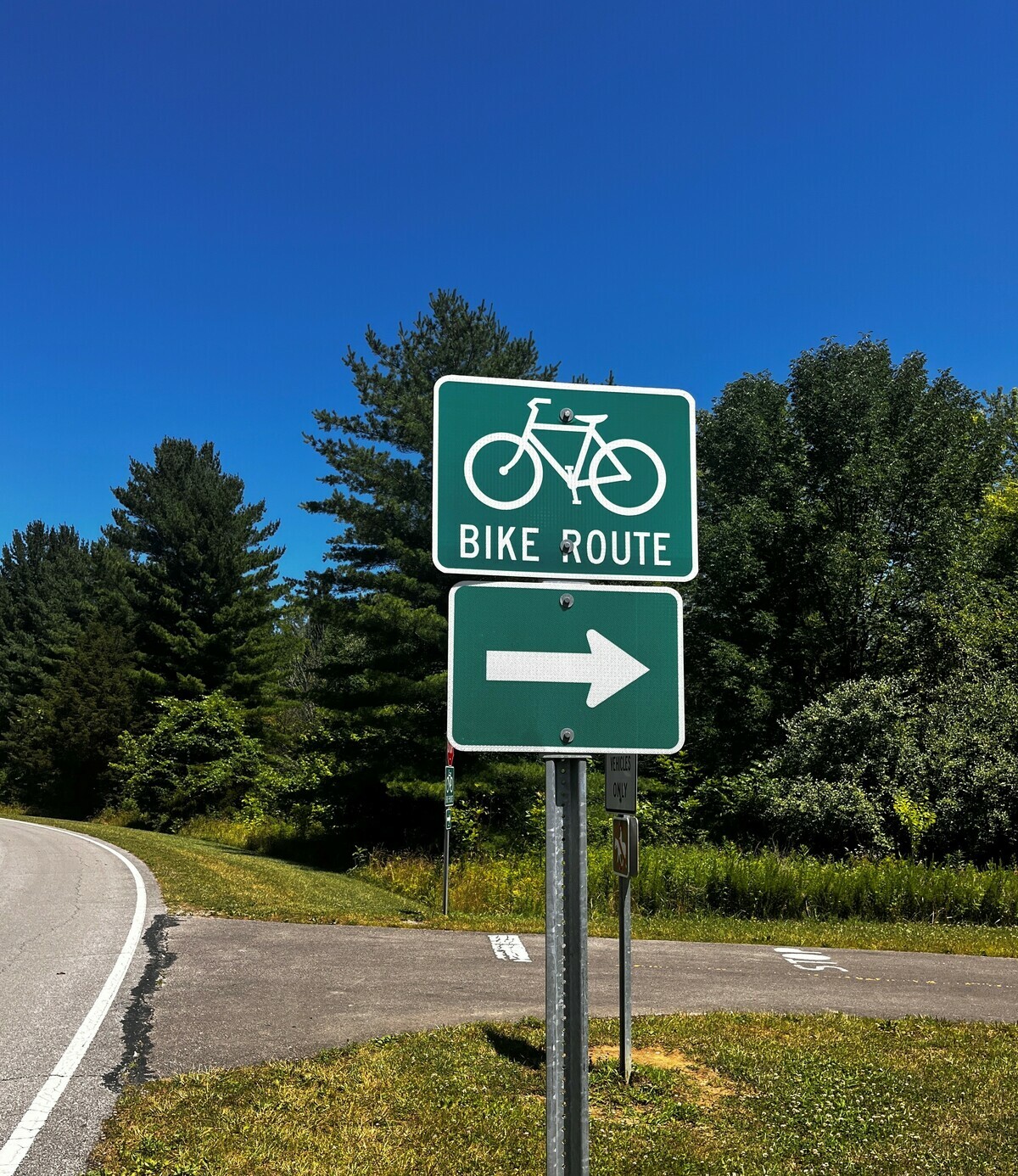 Bike Route signage